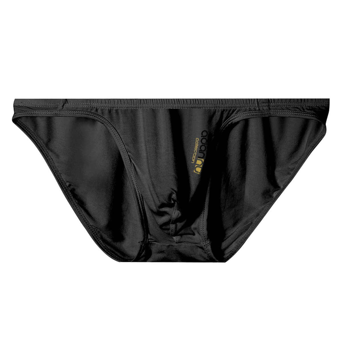 Approved black brief flat lay