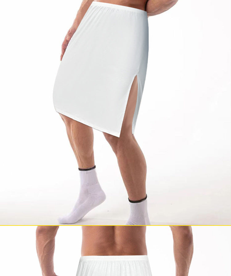 METOIN Men's Convertible Swim Trunks - High-Slit Design, Quick-Dry UV Protection