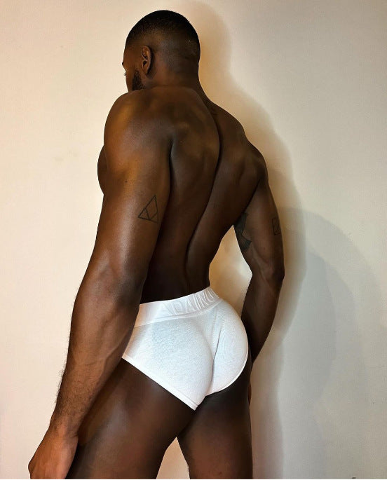 METOIN Men's Boxer Briefs with U-Shaped Pouch Support Breathable Stretch Fabric All-Day Comfort a... (BS3104)