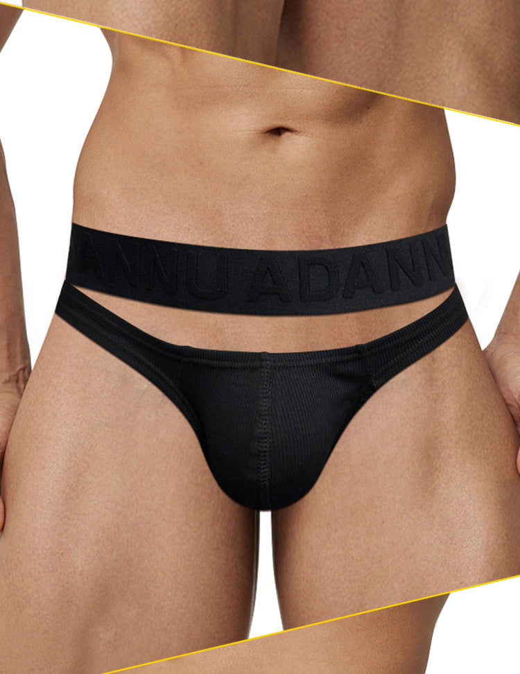 METOIN Premium Low Rise Breathable Thong Underwear with Open Tip Design Enhances Comfort and Confidence (AD793)
