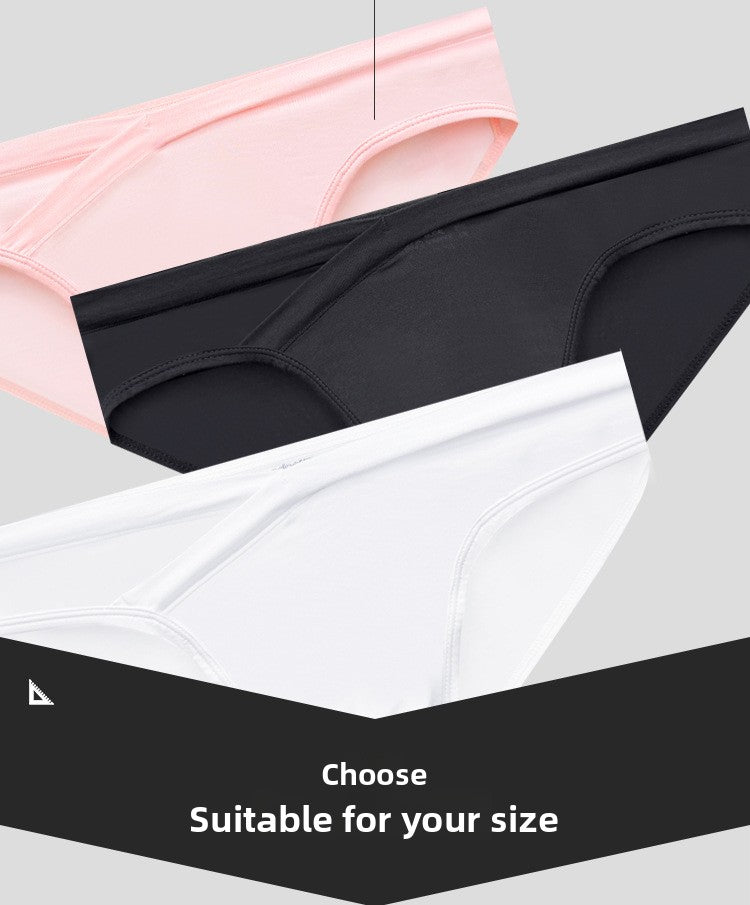 METOIN Men’s Modal Triangle Underwear High Elasticity V Waistband Athletic Minimalist Design (AD323)