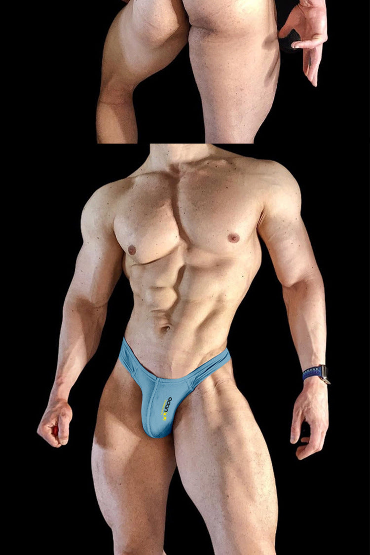 METOIN Men's Low Rise Seamless Modal Briefs Breathable Lightweight Comfortable Underwear (AD313)