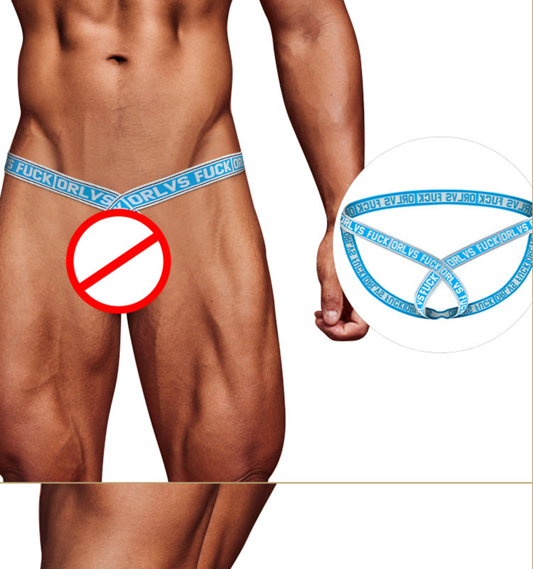 METOIN Men's Thong Underwear Athletic Low Rise Breathable Cotton Stretch Briefs