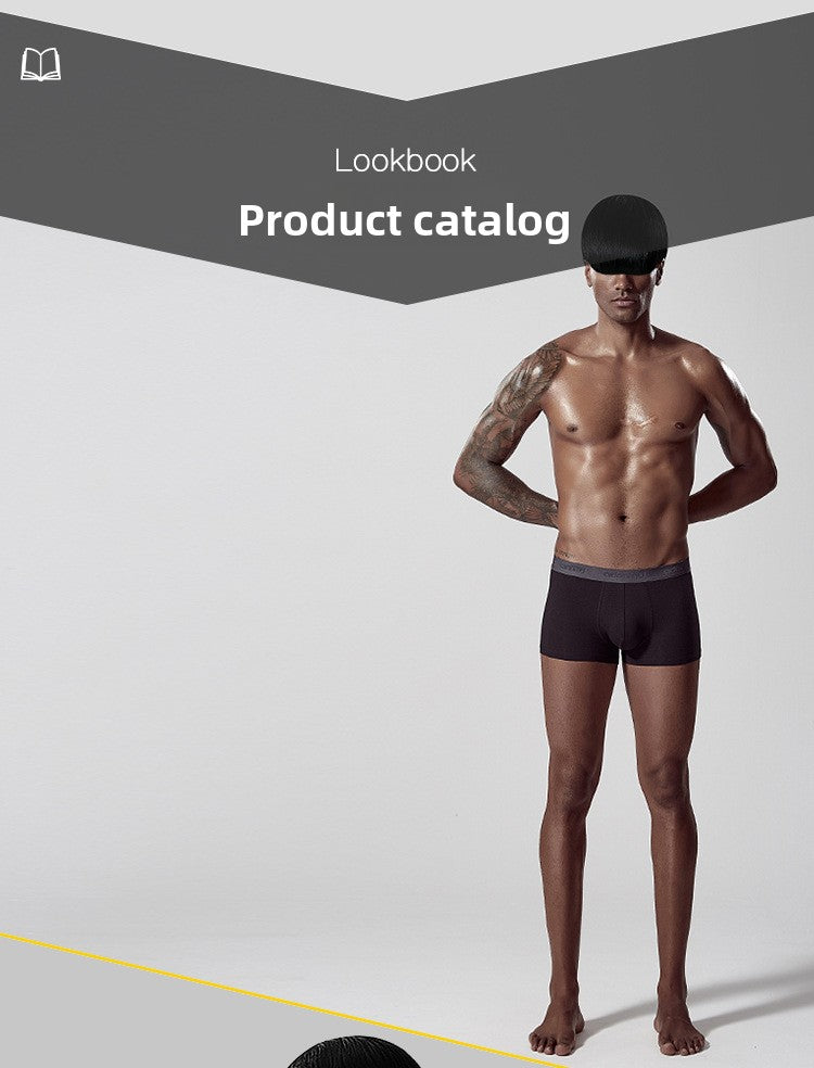 METOIN Men’s METOIN Premium Cotton Blend Mid Rise Boxer Briefs Comfort Fit and Natural Lift