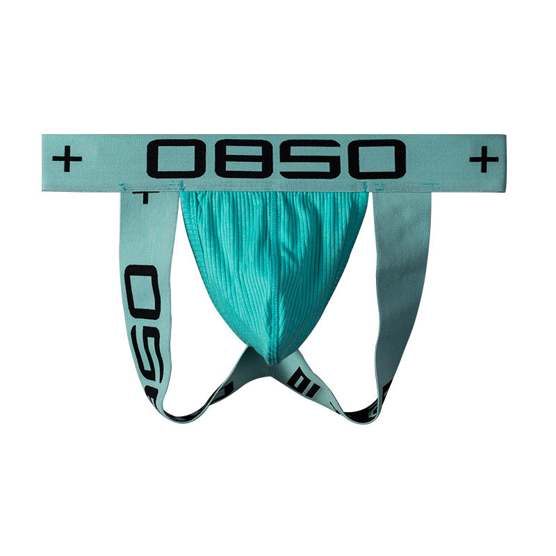 METOIN Men's Athletic Thong Underwear with U-Shaped Front Hollow Design Lift Butt Seamless Backless N... (BS3515)