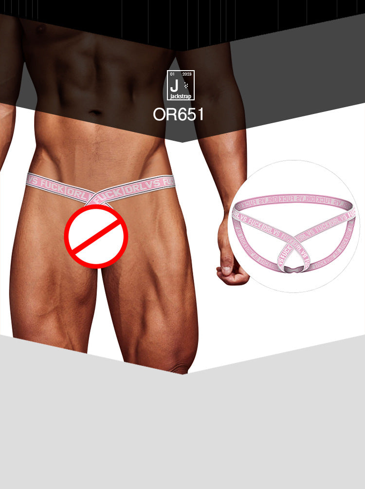 METOIN Men's Thong Underwear Athletic Low Rise Breathable Cotton Stretch Briefs