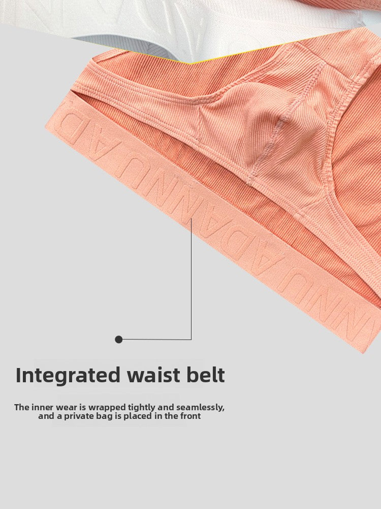METOIN Premium Low Rise Breathable Thong Underwear with Open Tip Design Enhances Comfort and Confidence (AD793)