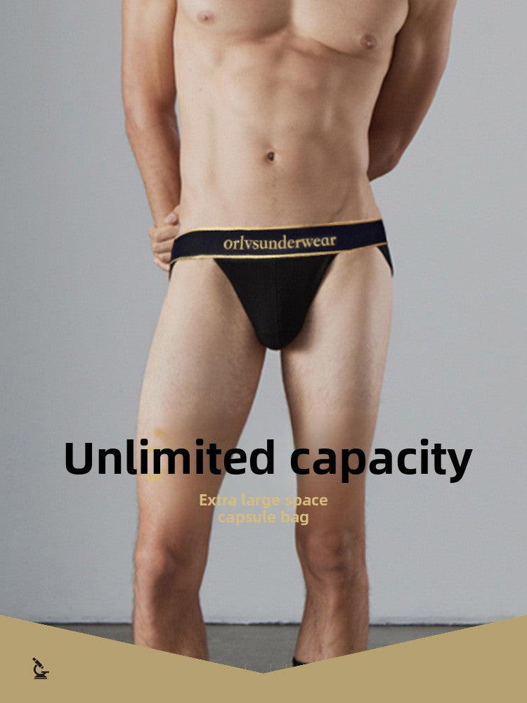 METOIN Men's Low Rise Cotton Briefs Pack of 3 - Soft High-Cut Comfort (OR6220)