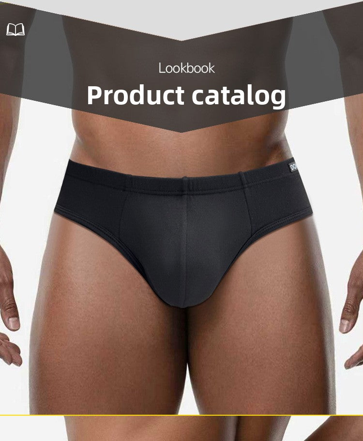METOIN Men's Backless Athletic Thong Underwear Breathable Stretchy Sports Briefs with Hollow Out Design Comfort (DP904)