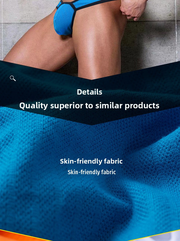 METOIN Men’s Modal Low Rise Bikini Underwear Comfortable Athletic Briefs Breathable Stretchy Fit . (AD7205)