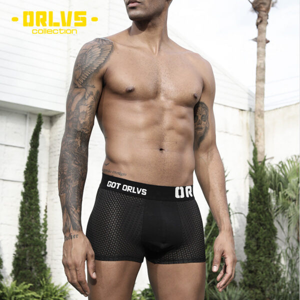 METOIN Men's Summer Breathable Cotton Boxer Briefs Style Solid Color Comfort Fit Underwear - Brief / Hipster New Arrivals pro