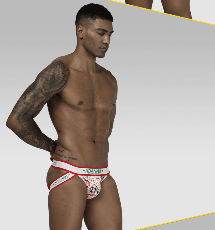 METOIN Men’s Seamless Ice Silk Thong Underwear Low Rise Breathable Athletic Briefs Comfort (AD302)