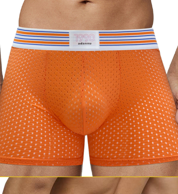 METOIN Men's Athletic Lift Up Butt Briefs with Ultra Breathable Mesh Design (AD7531)