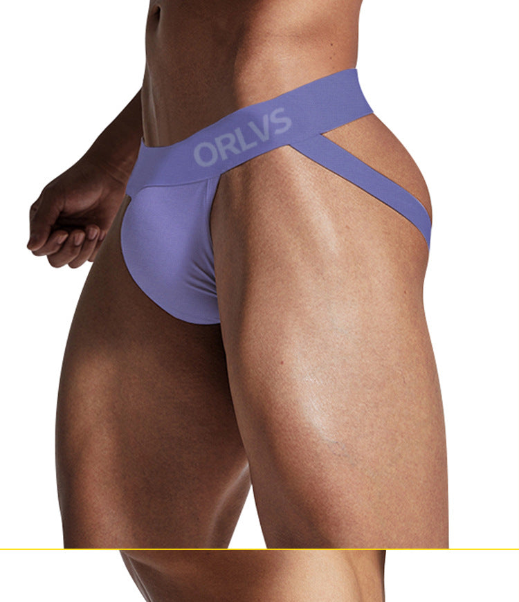 METOIN Men's Low Rise Athletic Tummy Control Breathable Cotton Blend Briefs Comfort (OR6208)