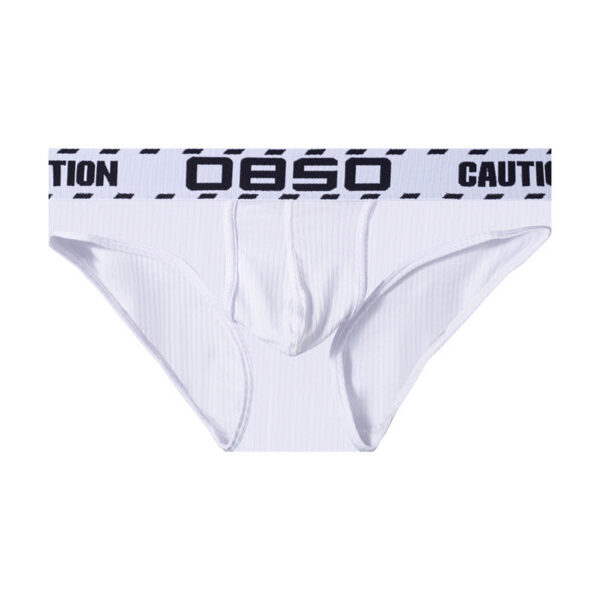 METOIN Men's Sporty Fashion Low Rise Cotton Triangle Underwear Breathable Comfortable Solid Color Athletic - image 6