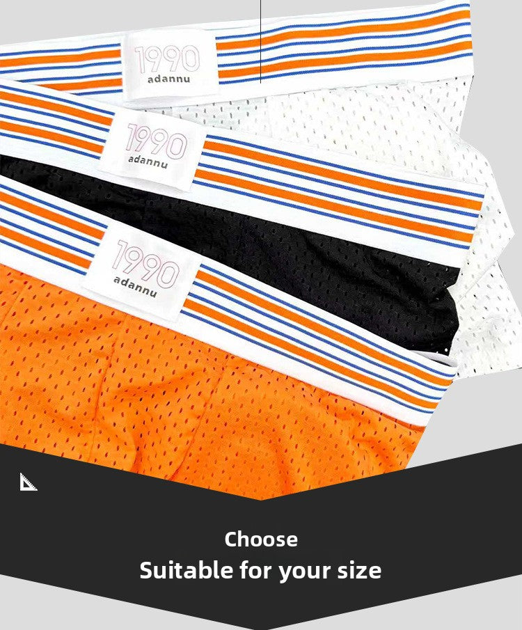 METOIN Men's Athletic Lift Up Butt Briefs with Ultra Breathable Mesh Design (AD7531)