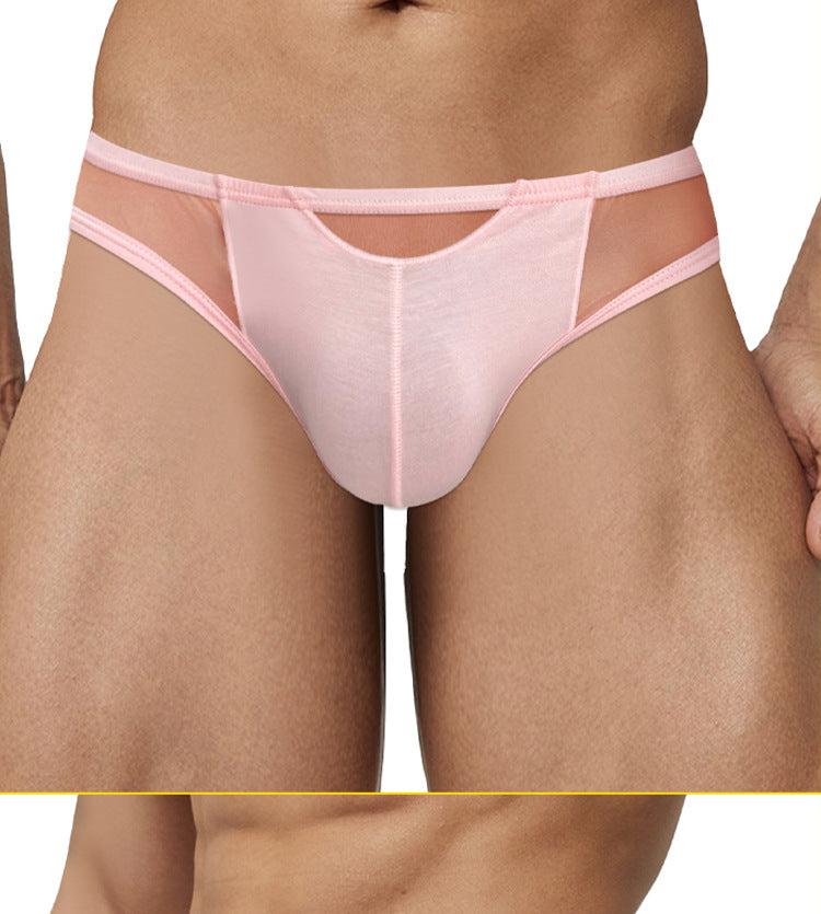 METOIN Men's Premium Seamless Tri-Section Triangle Underwear Breathable Soft Stretch Cotton Blend... (AD311)