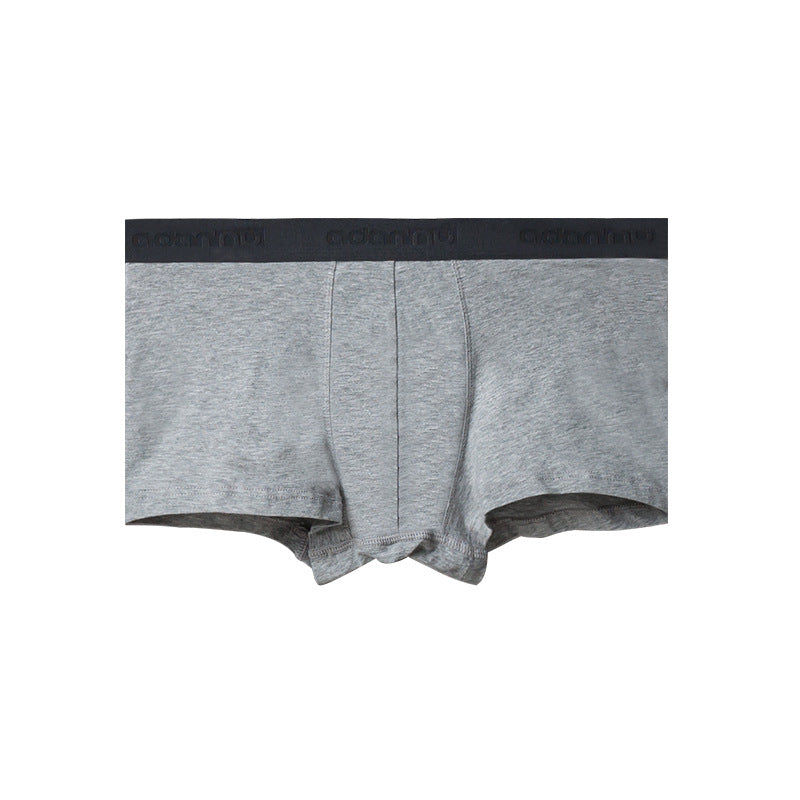 METOIN Men’s METOIN Premium Cotton Blend Mid Rise Boxer Briefs Comfort Fit and Natural Lift