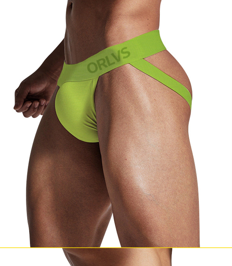 METOIN Men's Low Rise Athletic Tummy Control Breathable Cotton Blend Briefs Comfort (OR6208)