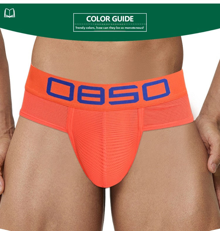 METOIN Men's Micro Mesh Trunk Underwear - Seamless Quick-Dry Athletic Fit