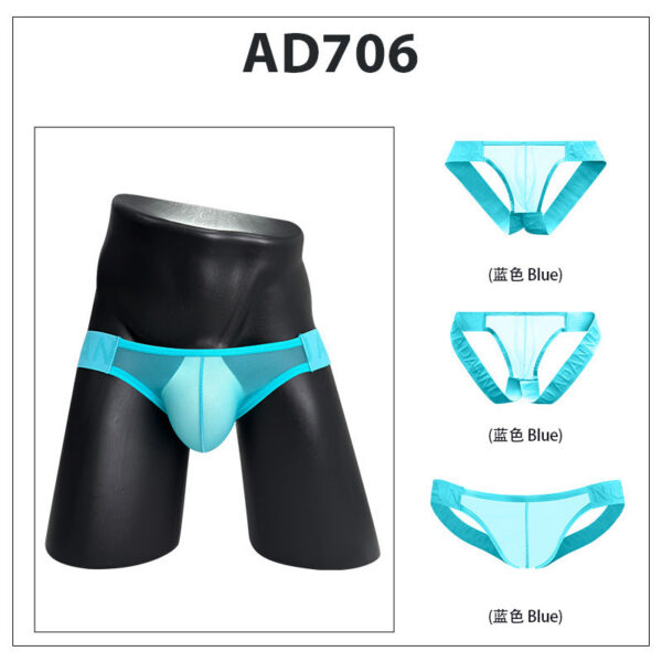 METOIN Men's Thong Underwear Ultra Thin Transparent Pouch No Waistband Butt Lifting Tanga Briefs ... - New Arrivals Thong / G