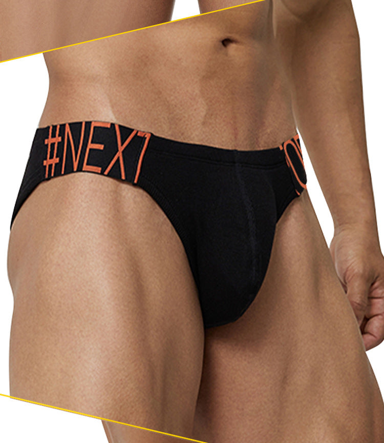 METOIN Premium Men's Breathable Cotton Triangle Underwear with Ergonomic Waistband Comfort Fit St. (OR6231)