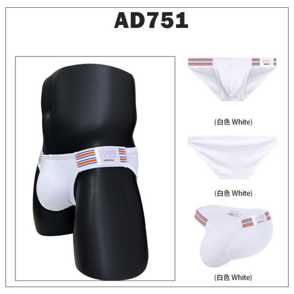 METOIN Men's Athletic Bull Horn High Cut Triangle Briefs Workout Fashionable - Brief / Hipster New Arrivals product image