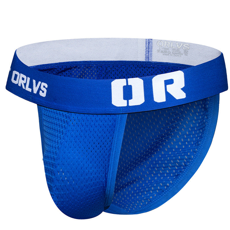 METOIN Men’s Ultra Breathable Mesh Briefs Lightweight Comfortable Summer Underwear (OR208)