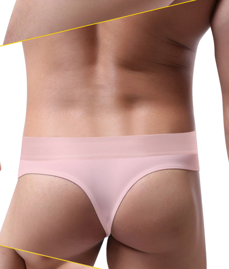 METOIN Men's Thong Underwear Low Rise Breathable Modal Fabric Athletic Lounge Wear Comfort (OR6206)