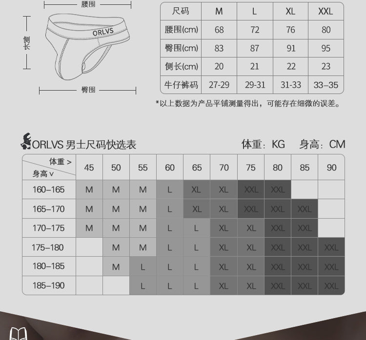 METOIN Men's Thong Underwear Low Rise Breathable Modal Fabric Athletic Lounge Wear Comfort (OR6206)