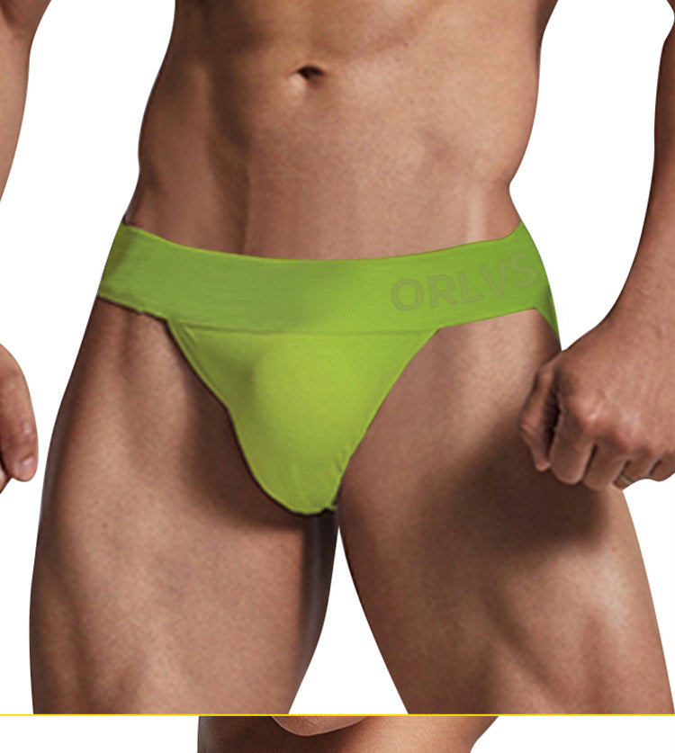 METOIN Men's Low Rise Athletic Tummy Control Breathable Cotton Blend Briefs Comfort (OR6208)