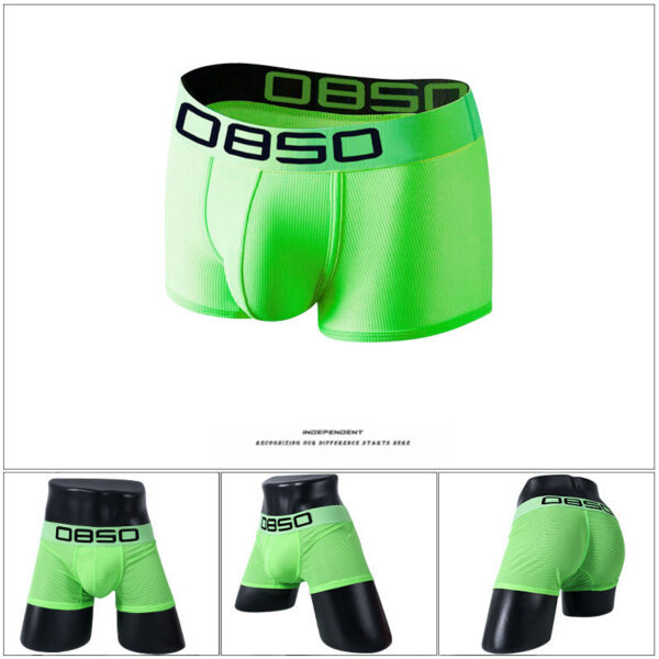 METOIN Men's Athletic Mesh Triangle Underwear Breathable Sport Workout Briefs Running - Brief / Hipster New Arrivals product
