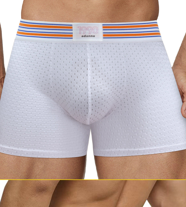 METOIN Men's Athletic Lift Up Butt Briefs with Ultra Breathable Mesh Design (AD7531)