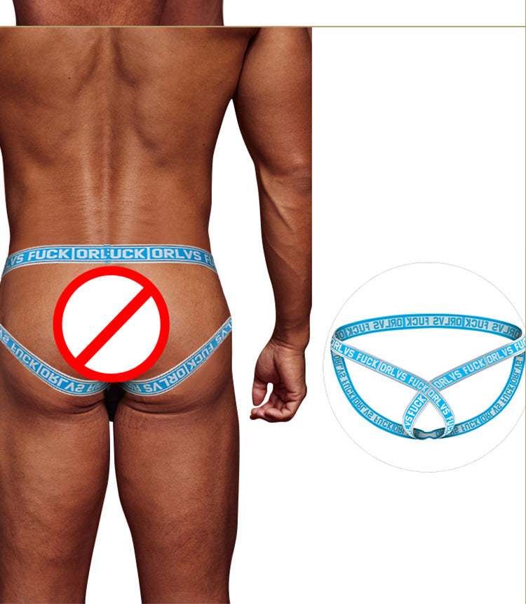 METOIN Men's Thong Underwear Athletic Low Rise Breathable Cotton Stretch Briefs