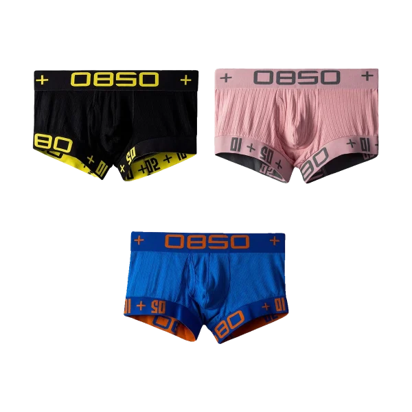 0850 Ribbed Cotton Boxer Brief — 3-Pack — 3-pack