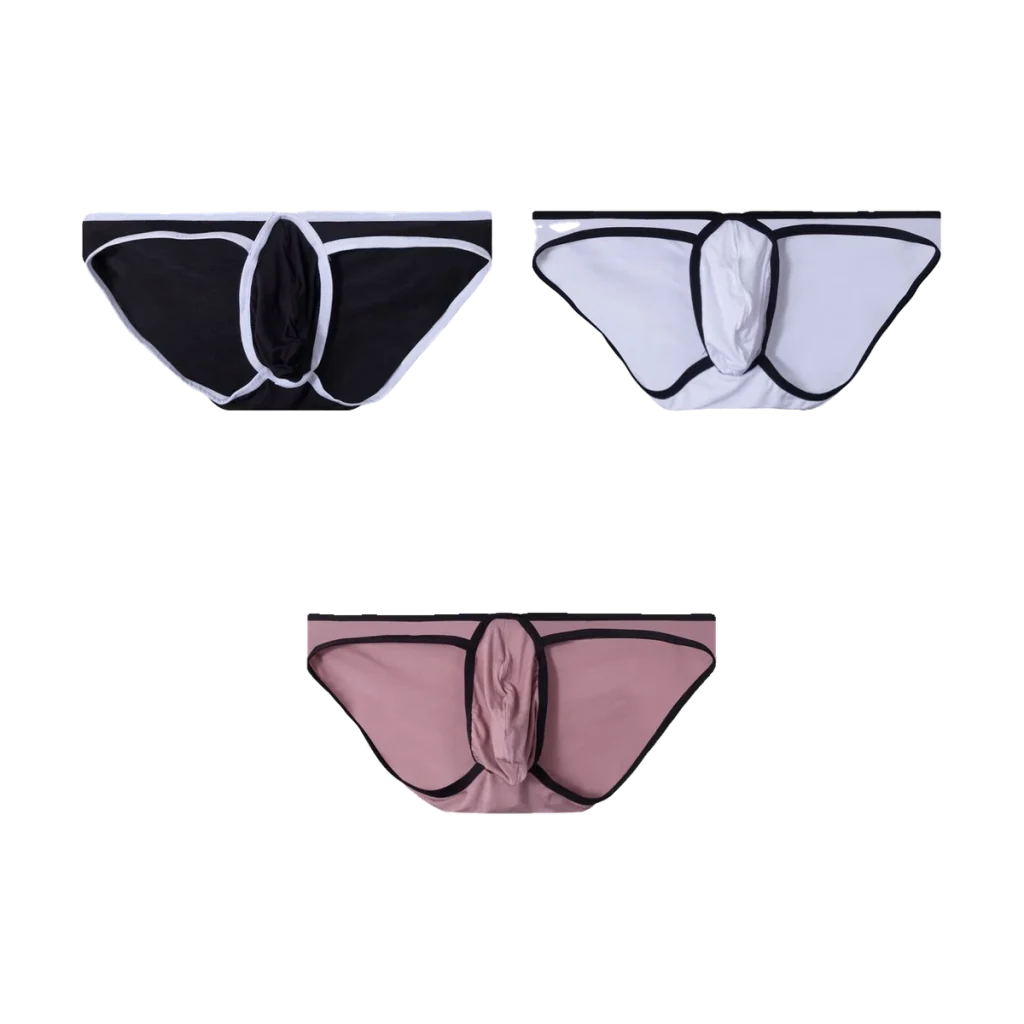 ADANNU Modal Contour-Pouch Bikini Brief — 3-Pack — product view 1