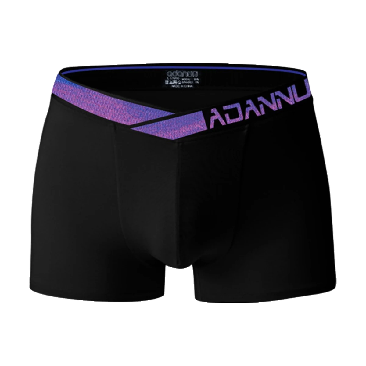 ADANNU Modal V-Waistband Trunk in black, product only
