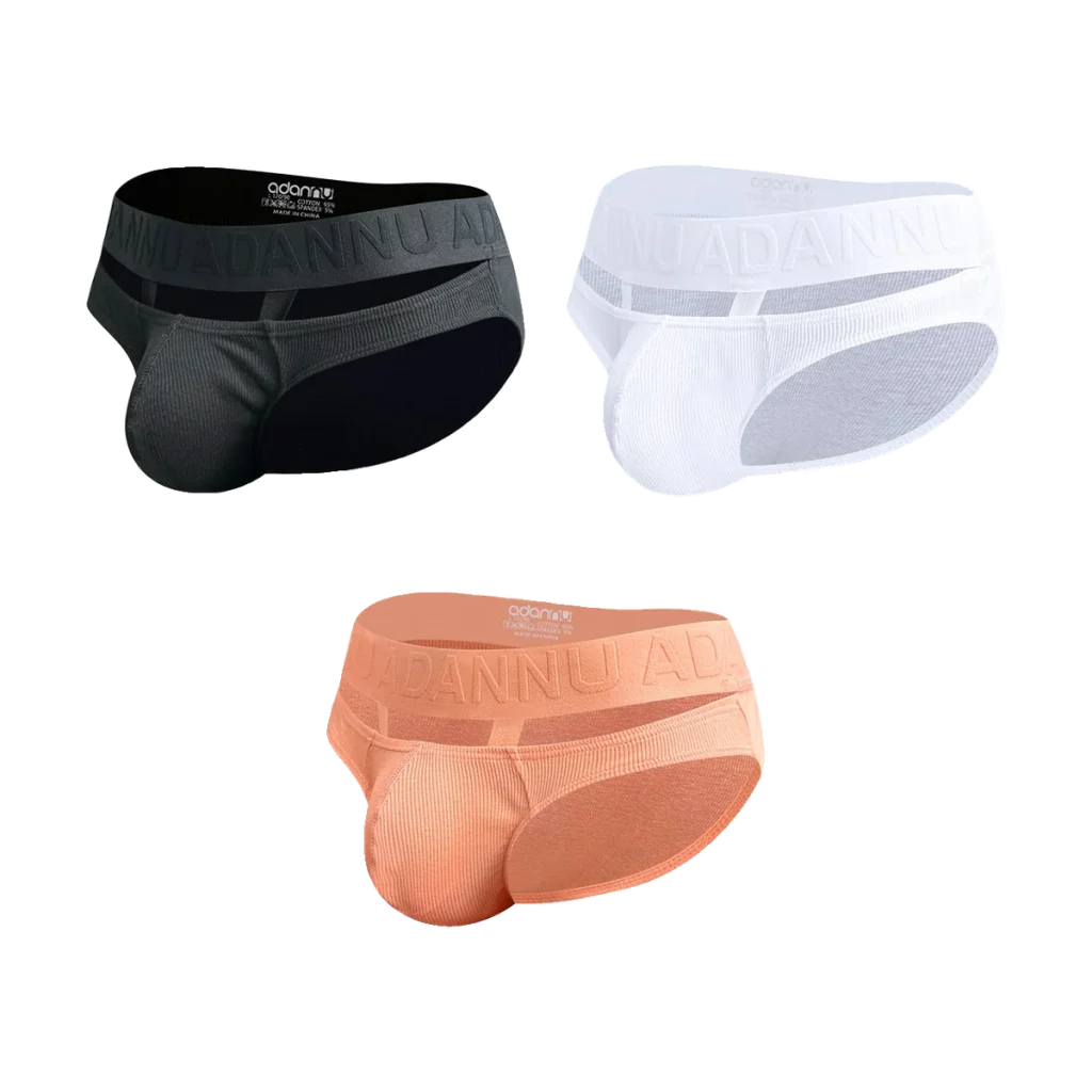 ADANNU Cut-Out Waistband Brief — 3-Pack — product view 1