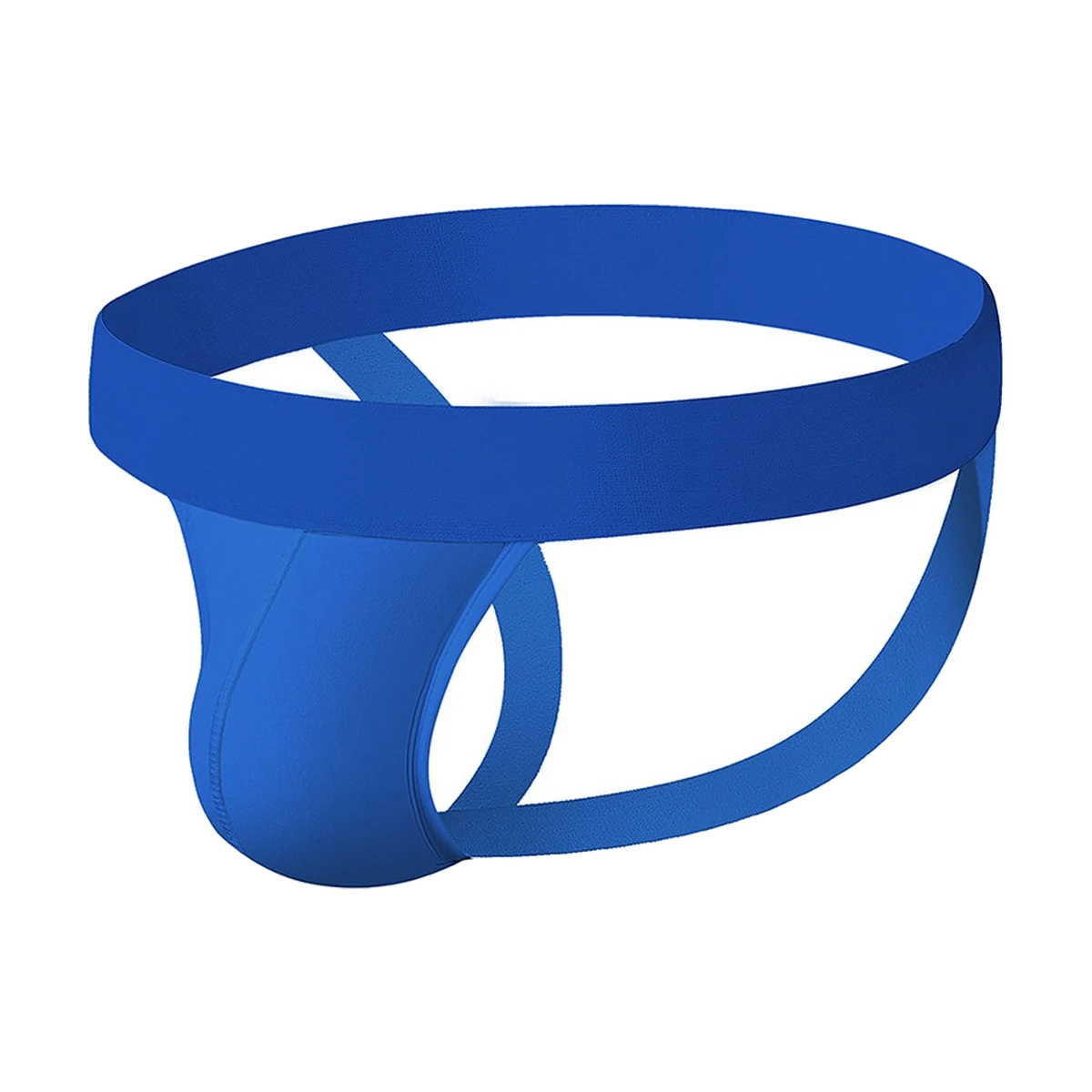 ADANNU Cotton Jockstrap in blue, product only