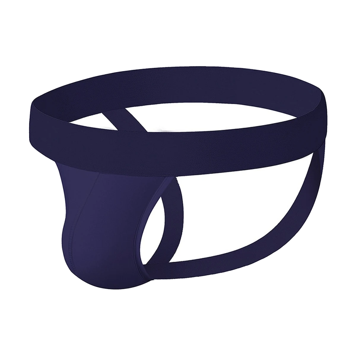 ADANNU Cotton Jockstrap in navy, product only